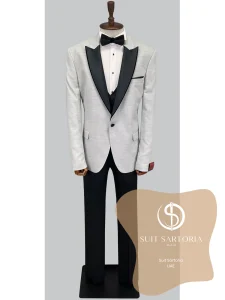 suit sartoria uae removable lapel grey big sizes tuxedo ni156f