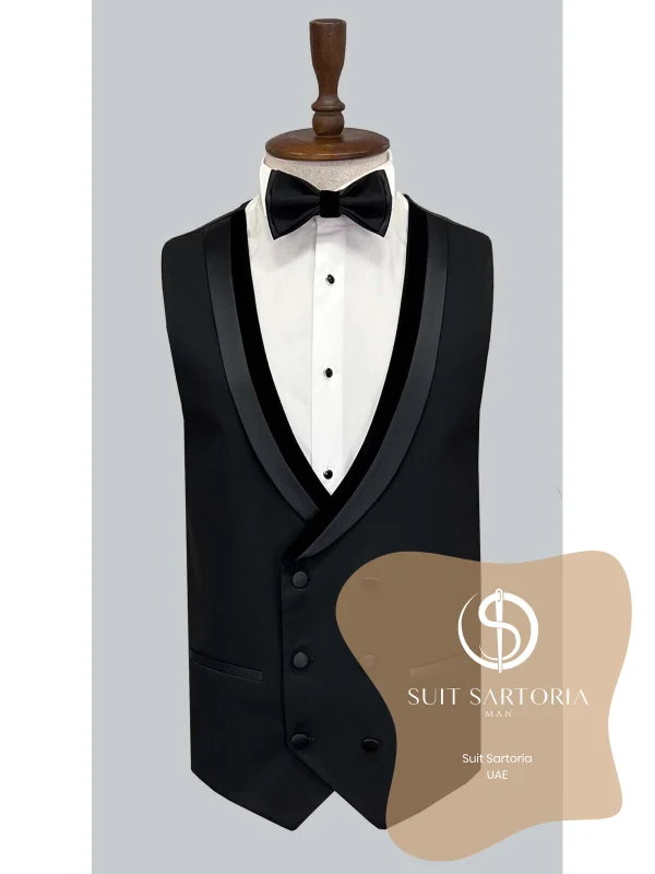 Suit Sartoria Removable Lapel White Tuxedo