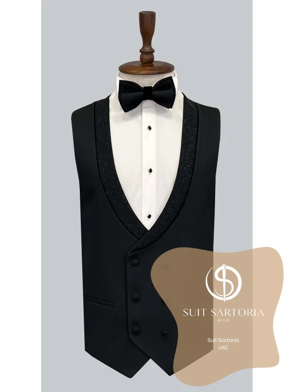 Suit Sartoria Removable Lapel White Tuxedo