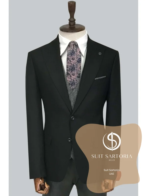 Suit Sartoria Si̇yah Takim Elbi̇se