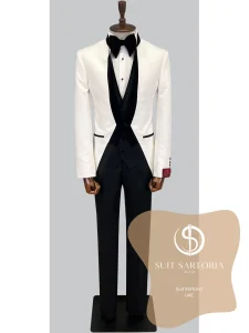 suit sartoria uae white tuxedo DutqfA