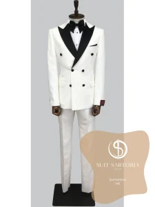 suit sartoria uae white tuxedo KKbuPP