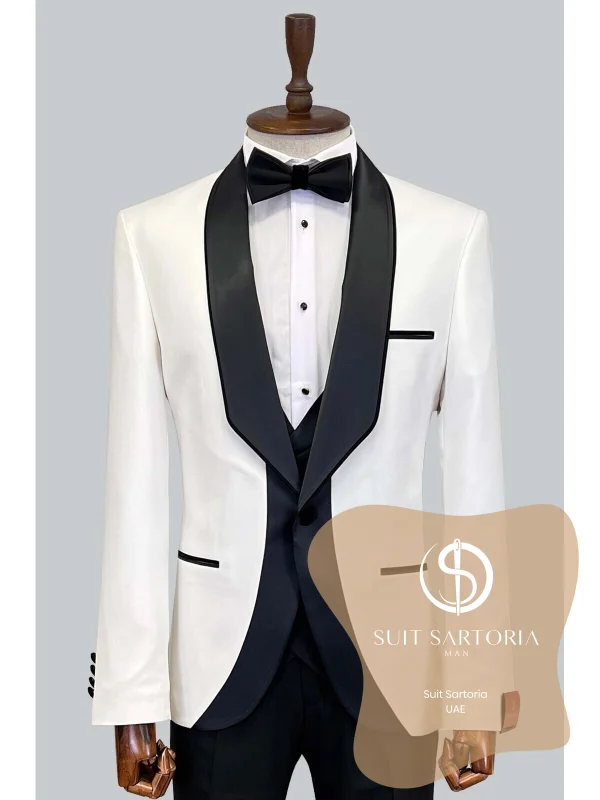 Suit Sartoria White Tuxedo