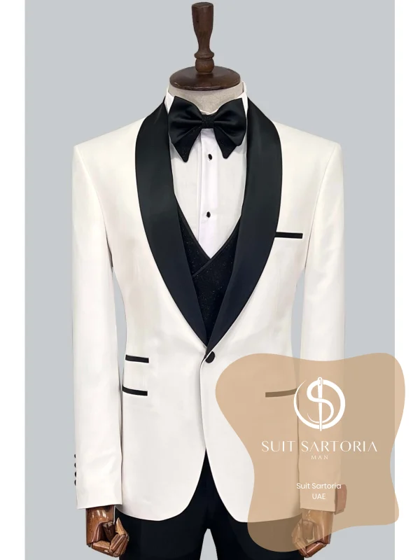 Suit Sartoria White Tuxedo