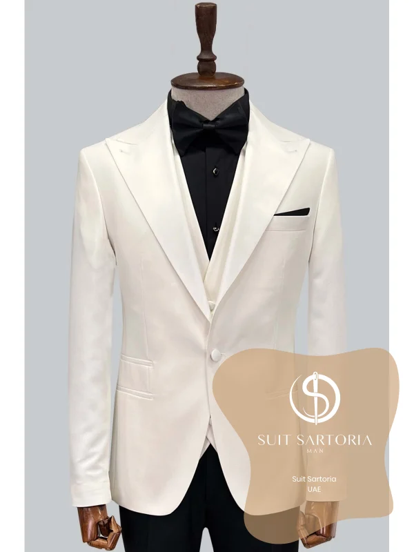 Suit Sartoria White Tuxedo