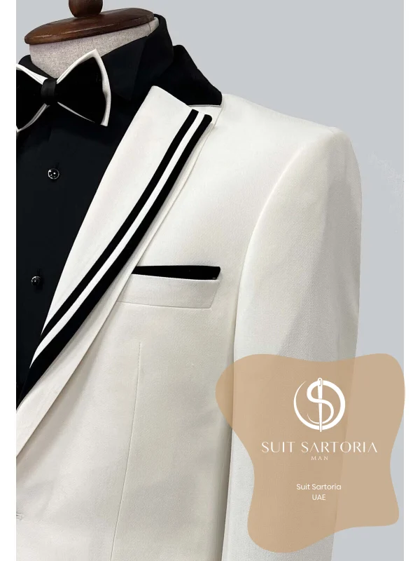 Suit Sartoria White Tuxedo