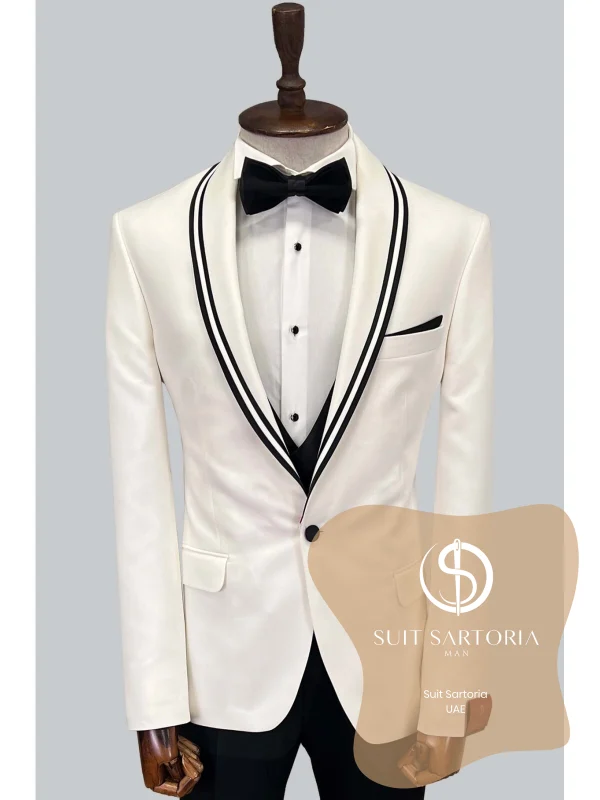 Suit Sartoria White Tuxedo