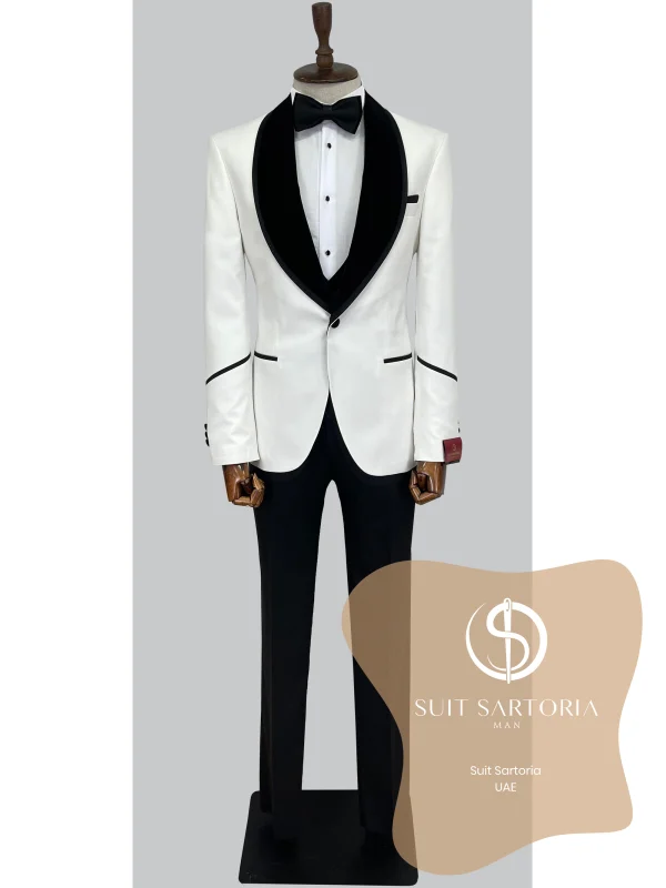 Suit Sartoria White Tuxedo