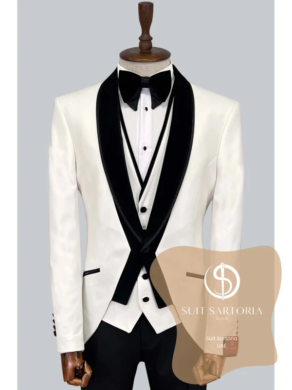 Suit Sartoria White Tuxedo