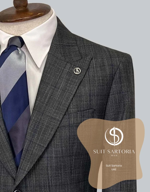 Suit Sartoria Wool Anthracite Suit