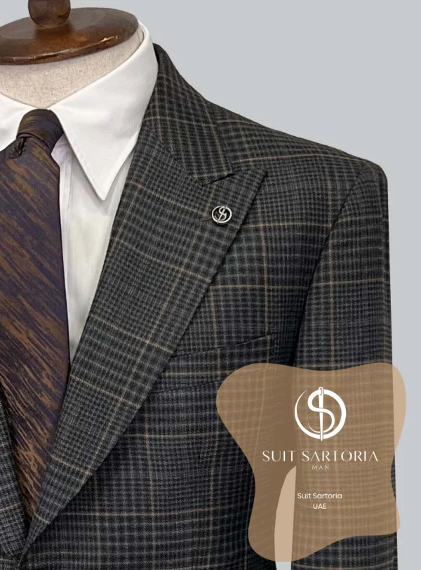 Suit Sartoria Wool Anthracite Suit