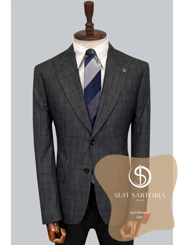 Suit Sartoria Wool Anthracite Suit