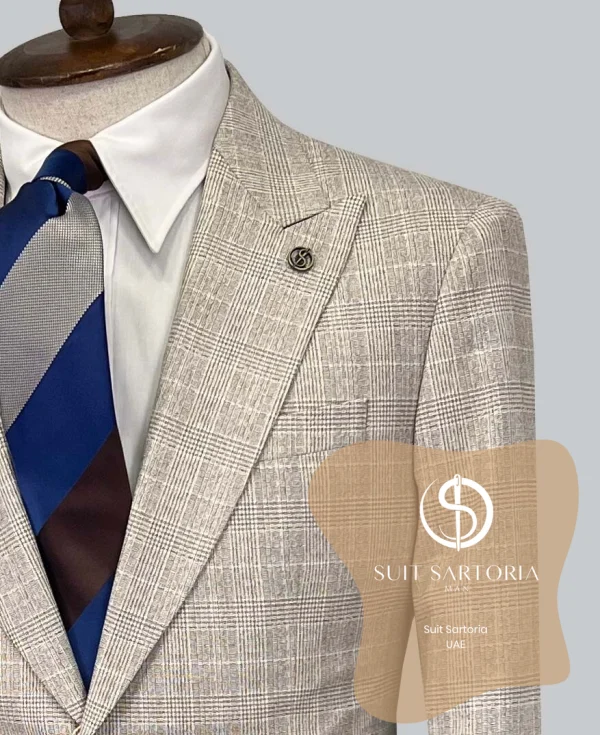 Suit Sartoria Wool Beige Suit