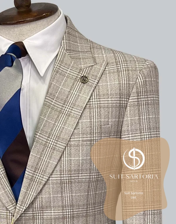 Suit Sartoria Wool Beige Suit