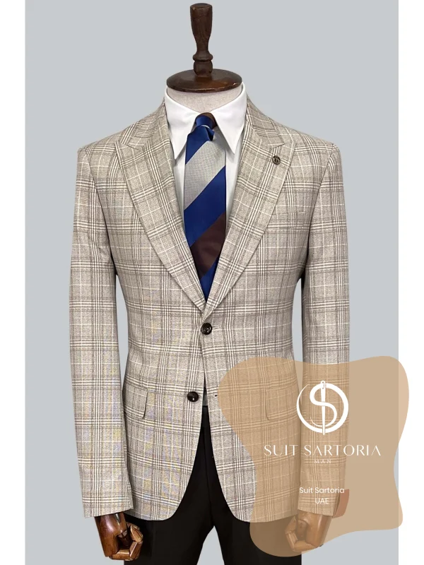 Suit Sartoria Wool Beige Suit