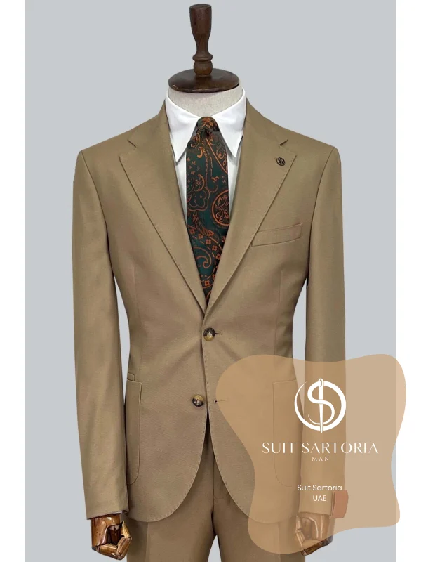 Suit Sartoria Wool Beige Suit