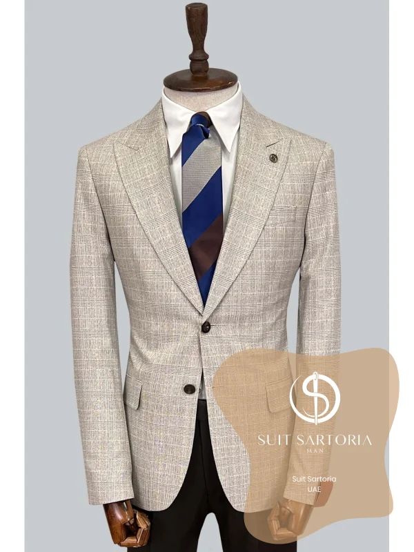 Suit Sartoria Wool Beige Suit