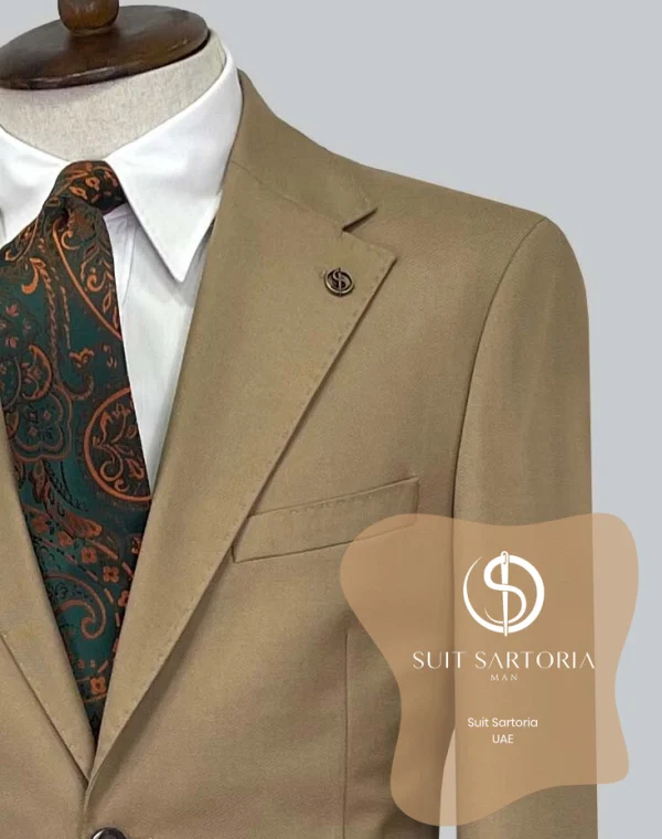 Suit Sartoria Wool Beige Suit