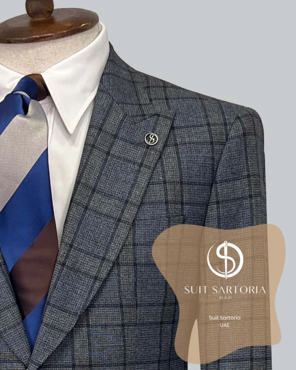 Suit Sartoria Wool Blue Suit