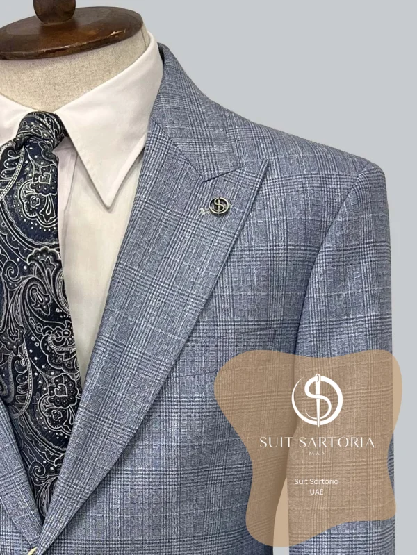 Suit Sartoria Wool Blue Suit