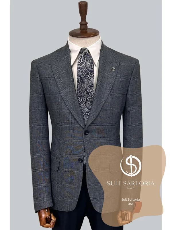 Suit Sartoria Wool Blue Suit