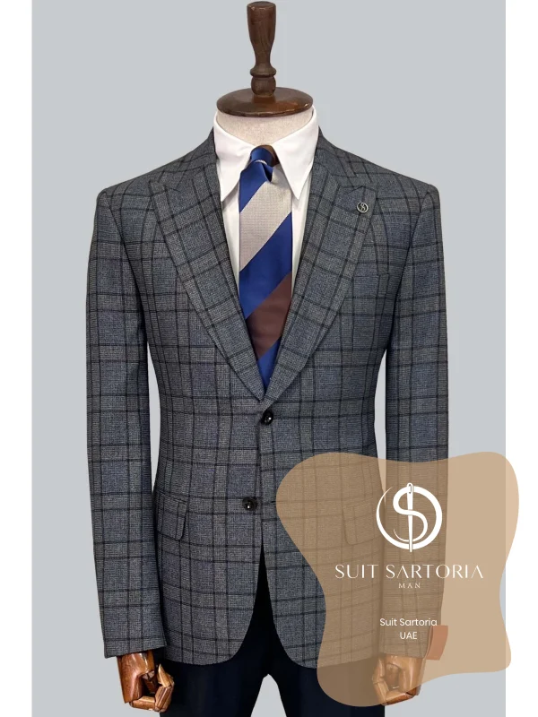 Suit Sartoria Wool Blue Suit