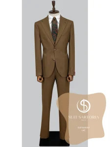 suit sartoria uae wool brown suit aGVg89