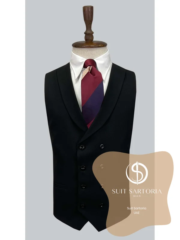 Suit Sartoria Wool Dark Grey Suit