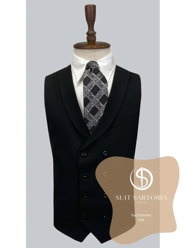 Suit Sartoria Wool Dark Grey Suit