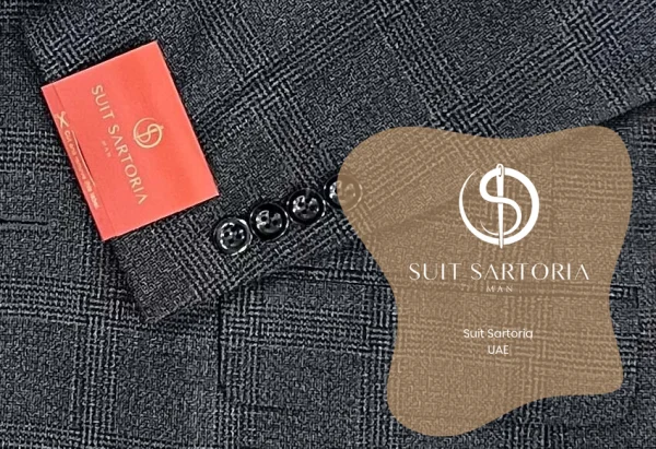 Suit Sartoria Wool Dark Grey Suit