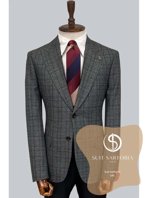 Suit Sartoria Wool Grey Suit