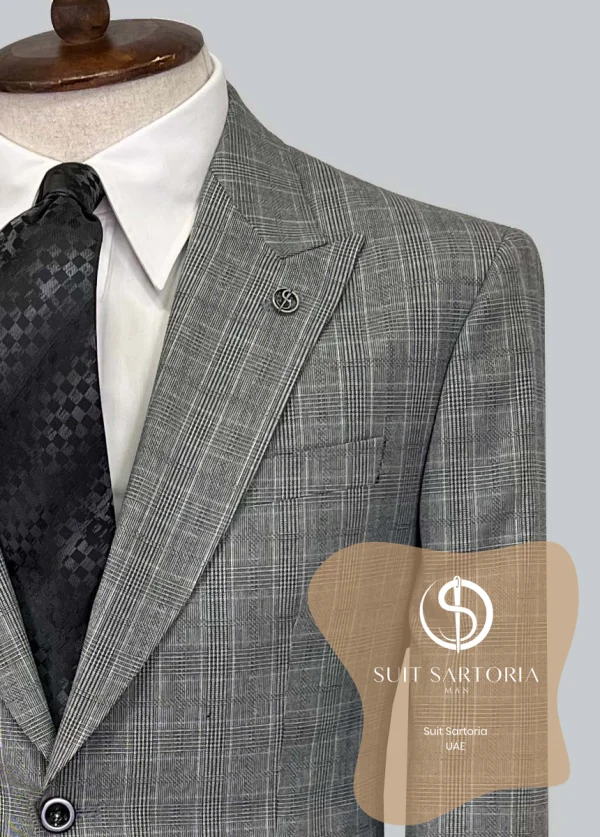 Suit Sartoria Wool Grey Suit