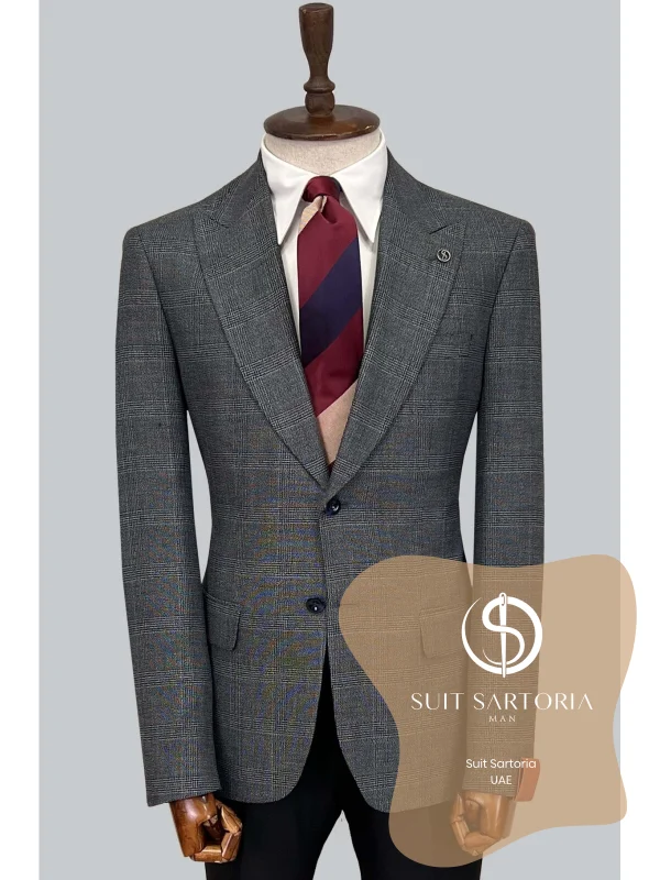 Suit Sartoria Wool Grey Suit