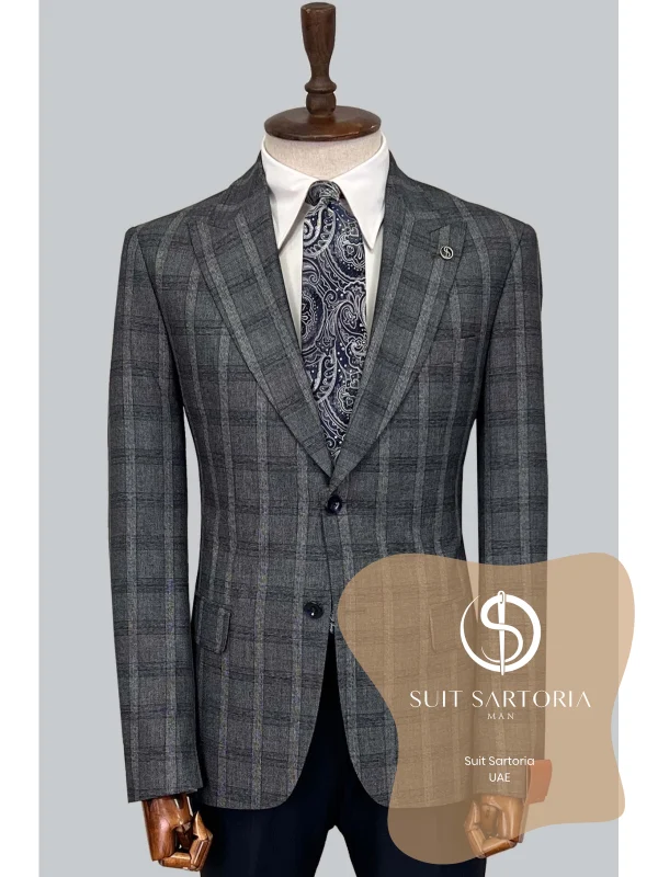 Suit Sartoria Wool Grey Suit