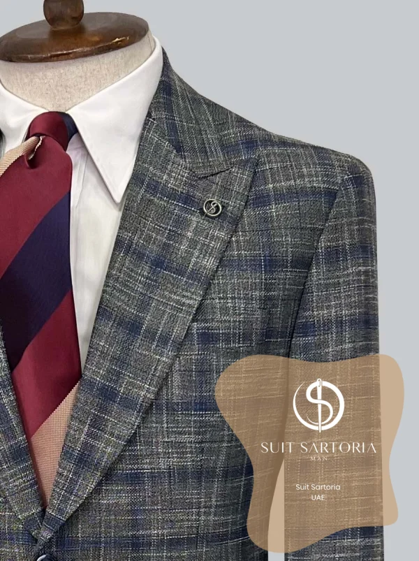 Suit Sartoria Wool Grey Suit