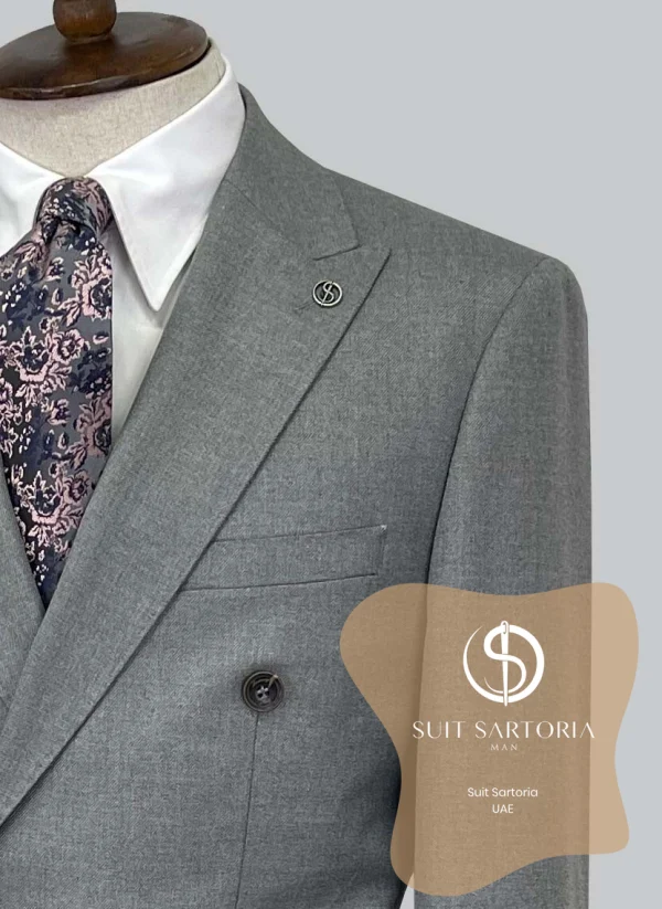 Suit Sartoria Wool Grey Suit