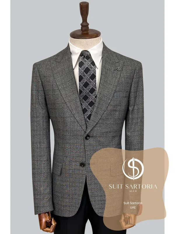 Suit Sartoria Wool Grey Suit