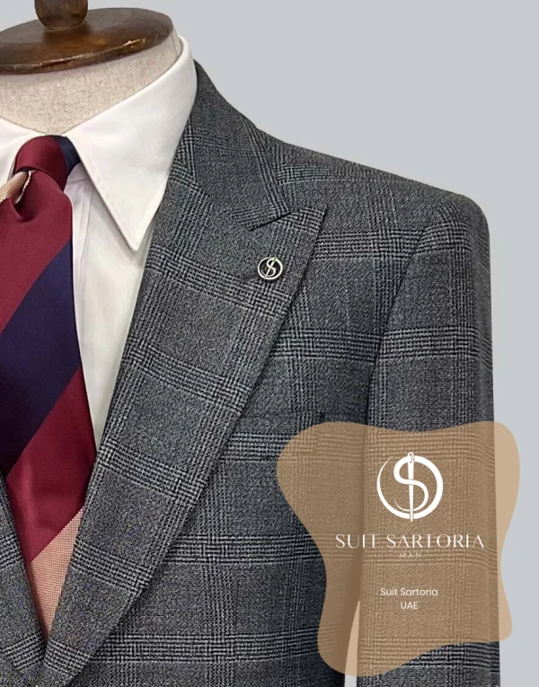 Suit Sartoria Wool Grey Suit