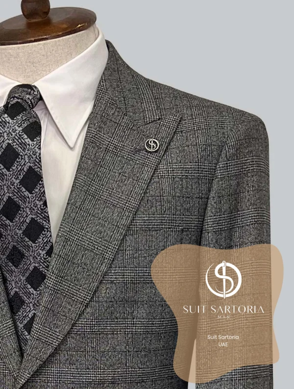 Suit Sartoria Wool Grey Suit