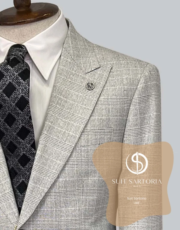 Suit Sartoria Wool Grey Suit