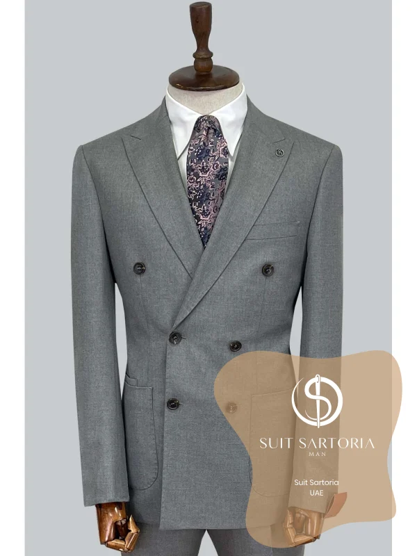 Suit Sartoria Wool Grey Suit