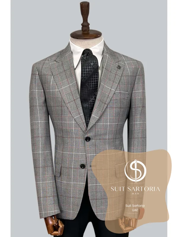 Suit Sartoria Wool Grey Suit