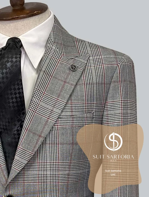 Suit Sartoria Wool Grey Suit