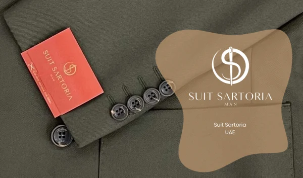 Suit Sartoria Wool Khaki Suit