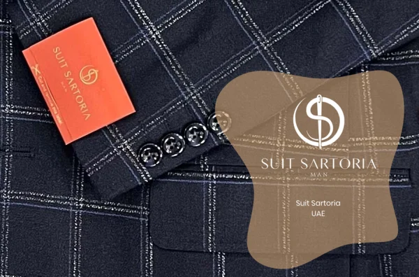 Suit Sartoria Wool Navy Blue Suit