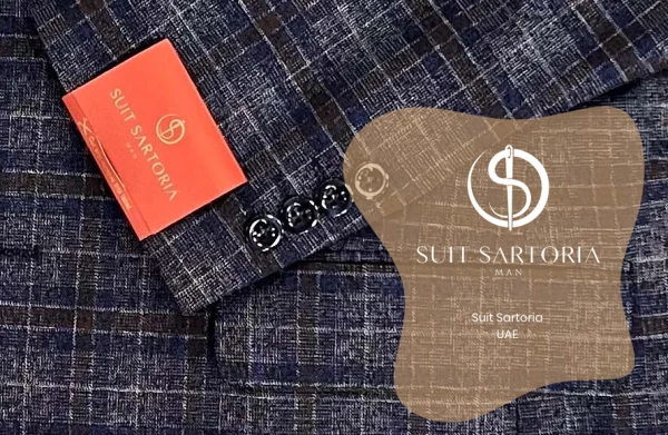 Suit Sartoria Wool Navy Blue Suit