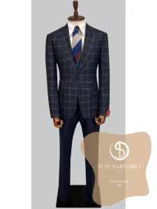 suit sartoria uae wool navy blue suit dbyQ6z